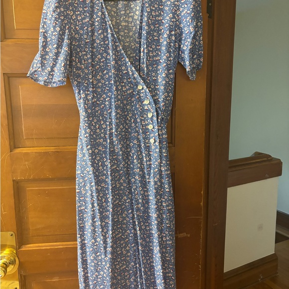 EUC Blue Gabin Dress by Rouje - Picture 2 of 6